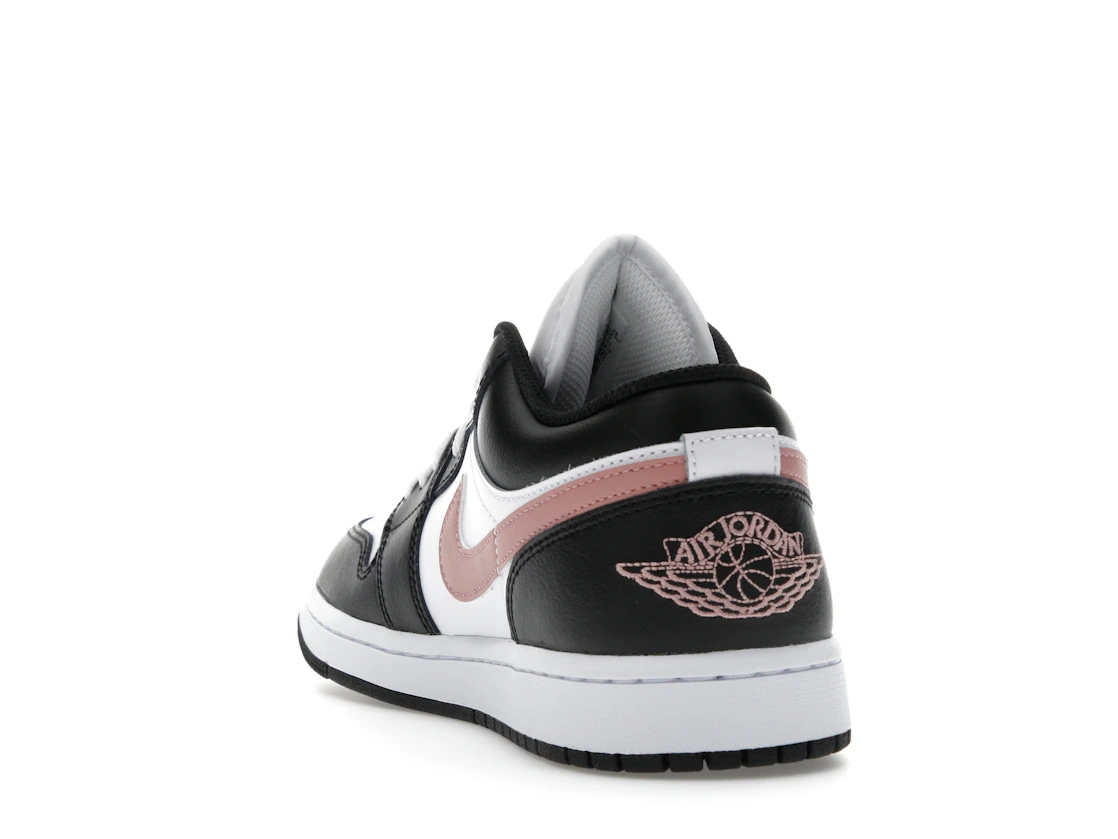 Vue 26 de Jordan 1 Low Black Rust Pink
