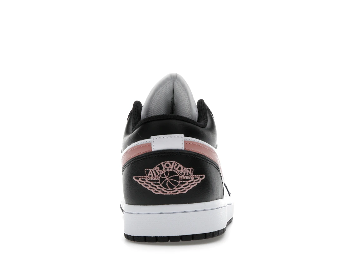 Vue 28 de Jordan 1 Low Black Rust Pink