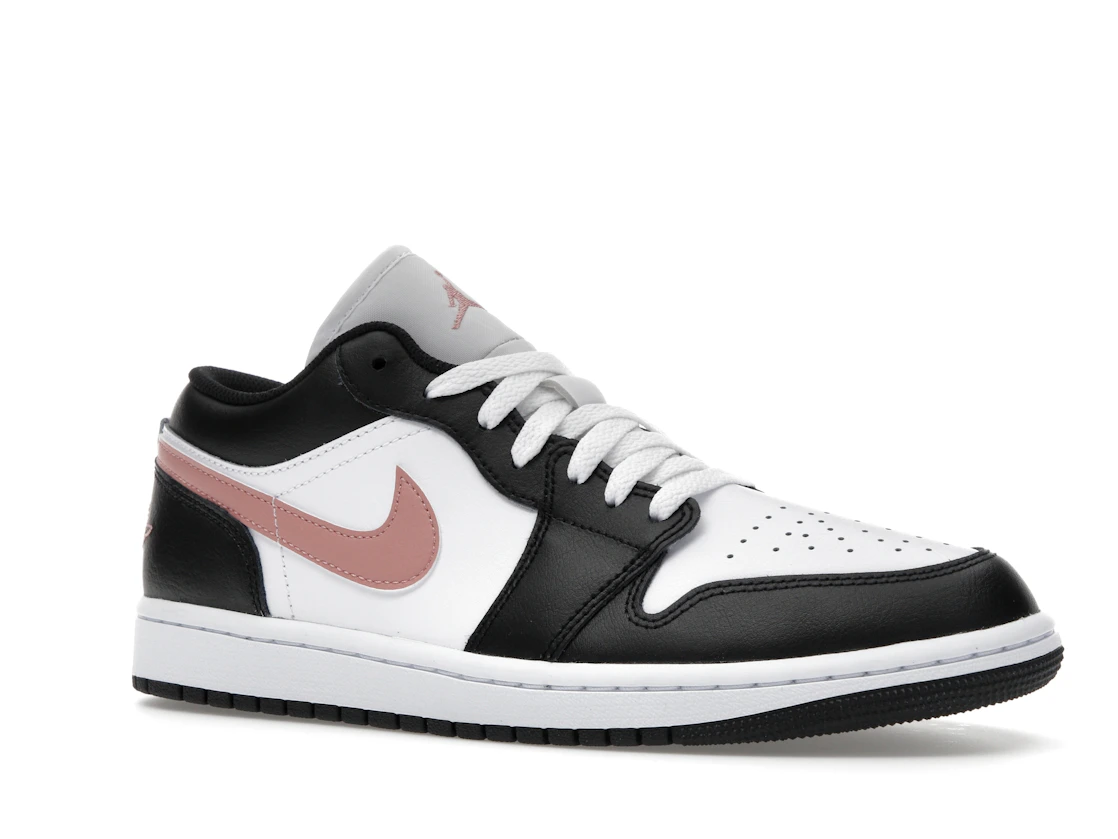 Vue 4 de Jordan 1 Low Black Rust Pink
