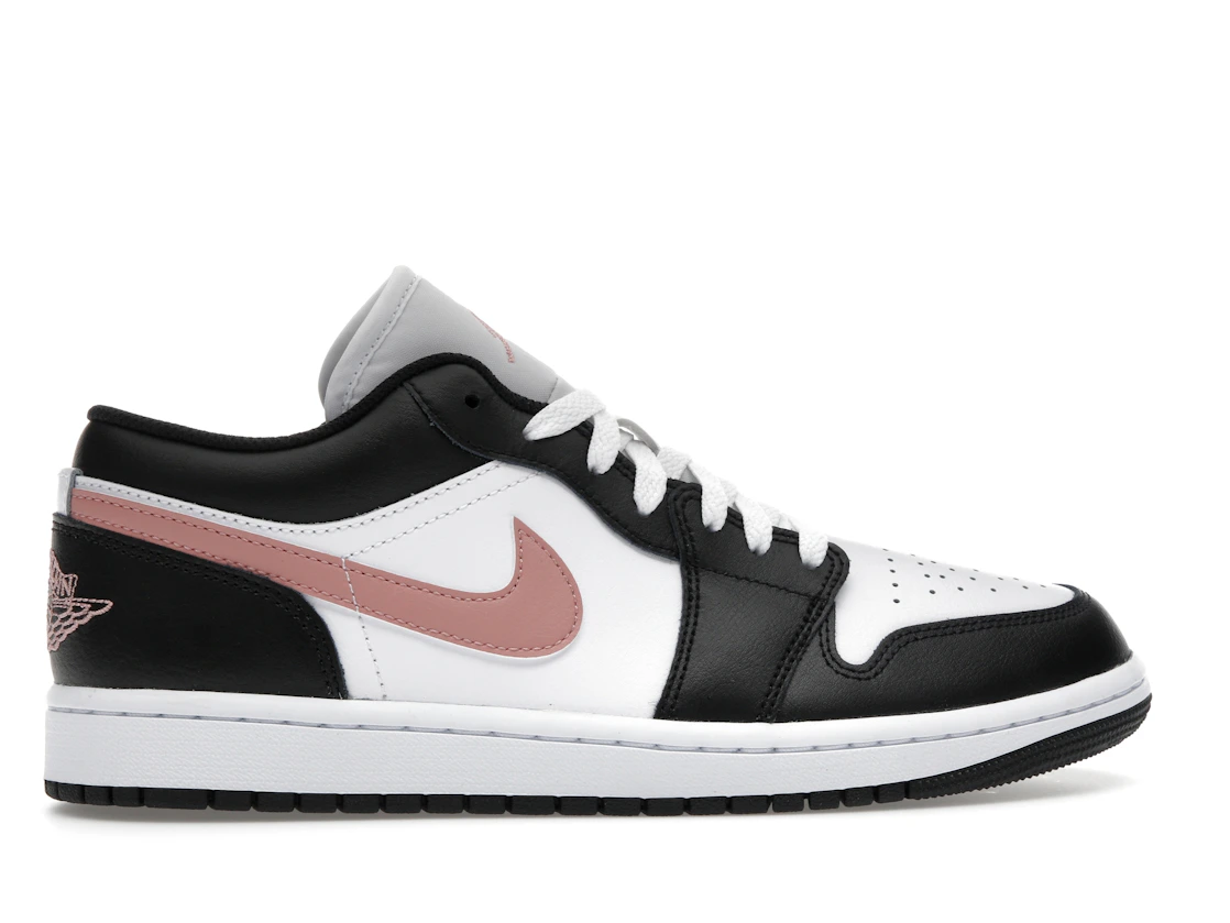 Vue 36 de Jordan 1 Low Black Rust Pink