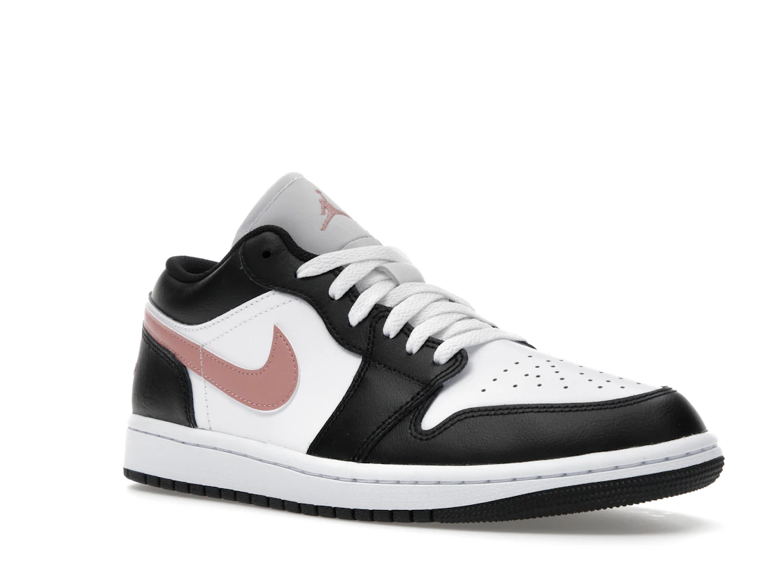 Vue 5 de Jordan 1 Low Black Rust Pink