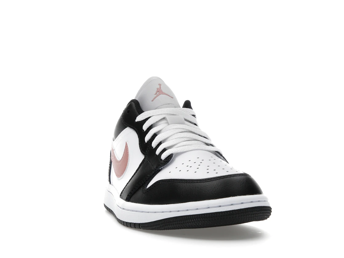 Vue 8 de Jordan 1 Low Black Rust Pink