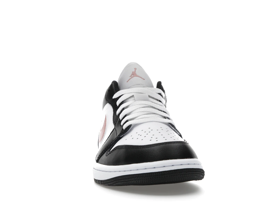 Vue 9 de Jordan 1 Low Black Rust Pink
