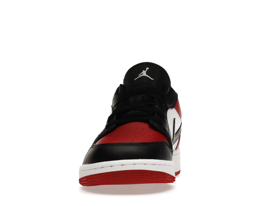 Vue 11 de Jordan 1 Low Bred Toe (GS)