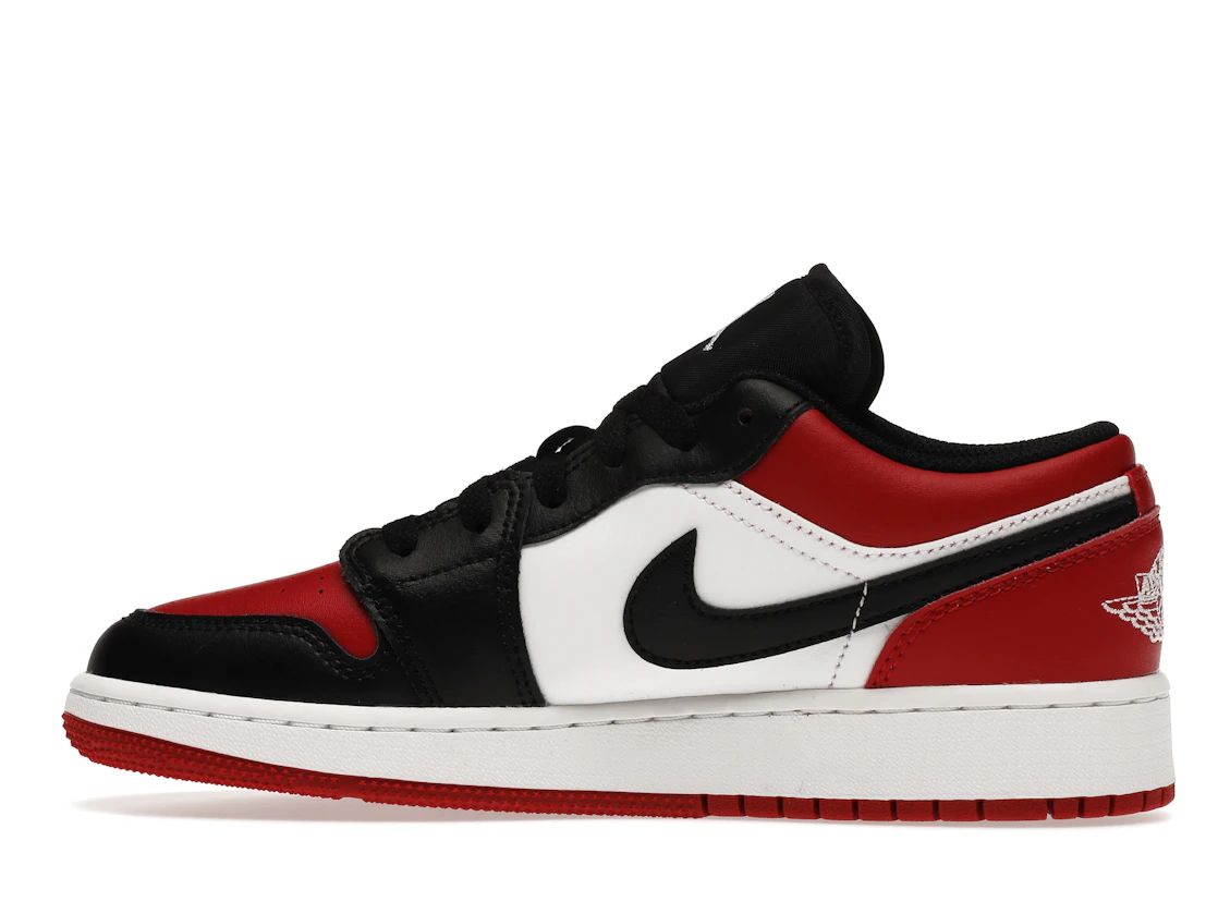 Vue 20 de Jordan 1 Low Bred Toe (GS)