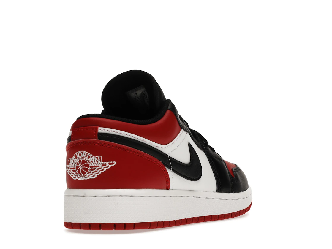 Vue 31 de Jordan 1 Low Bred Toe (GS)