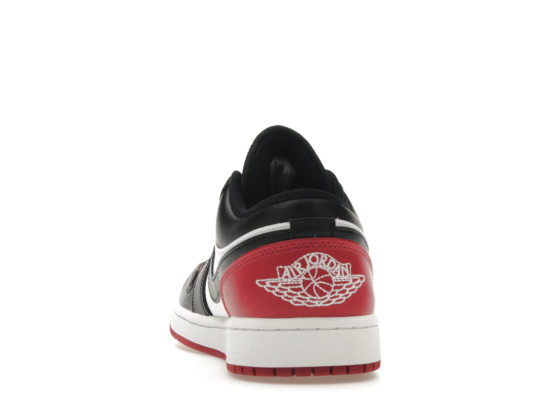 Vue 27 de Jordan 1 Low Bred Toe 2.0