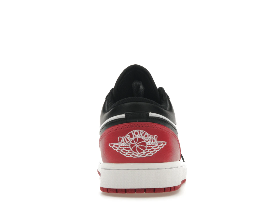 Vue 28 de Jordan 1 Low Bred Toe 2.0