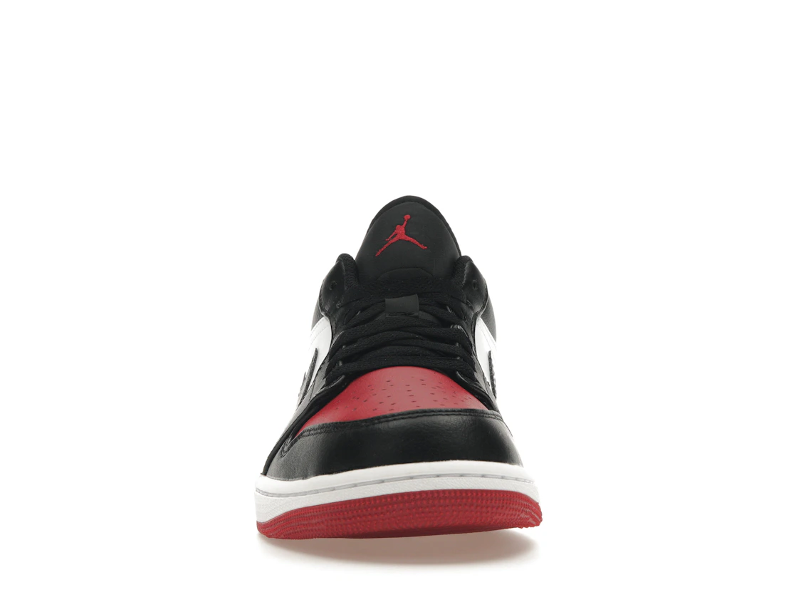 Vue 10 de Jordan 1 Low Bred Toe 2.0