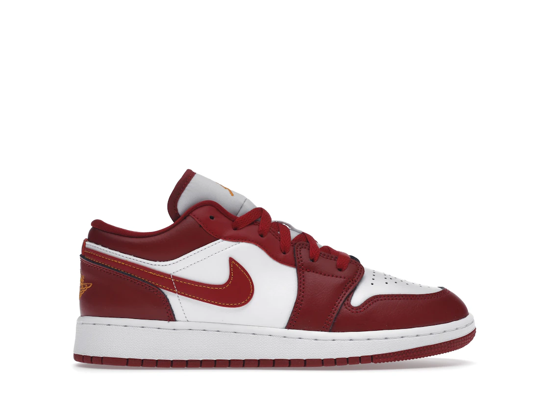 Vue 1 de Jordan 1 Low Cardinal Red (GS)