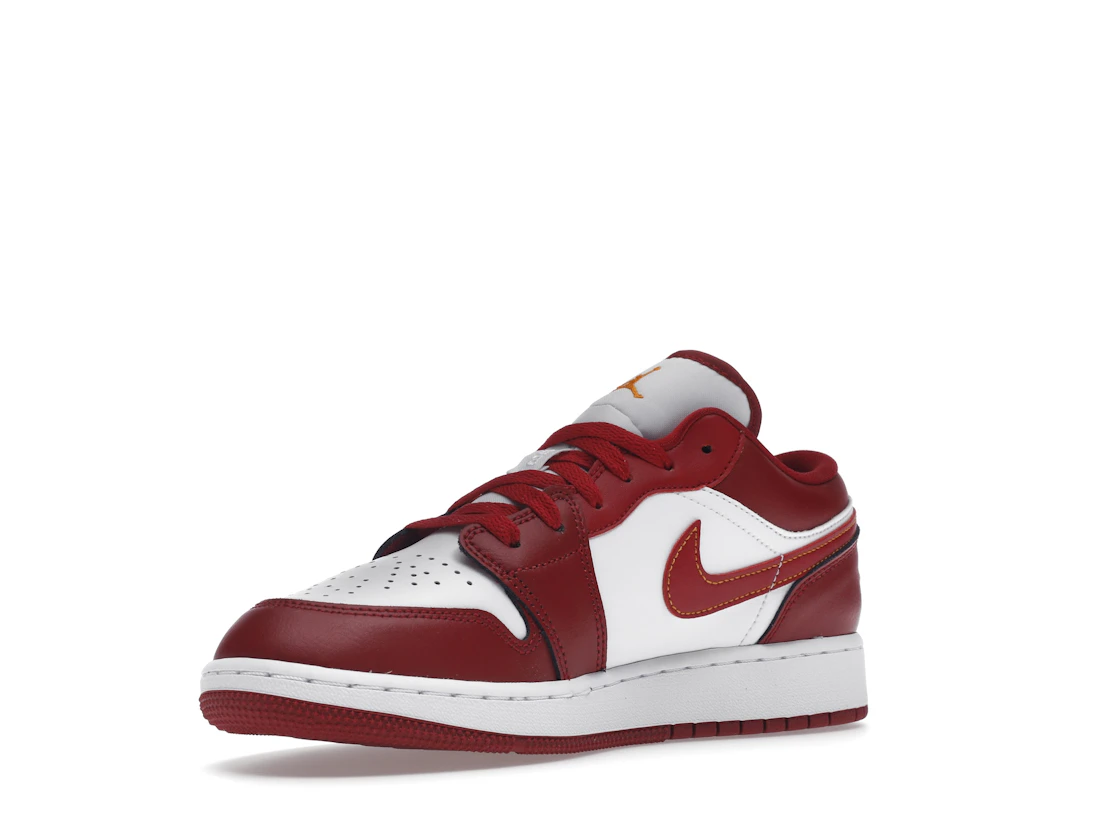 Vue 15 de Jordan 1 Low Cardinal Red (GS)