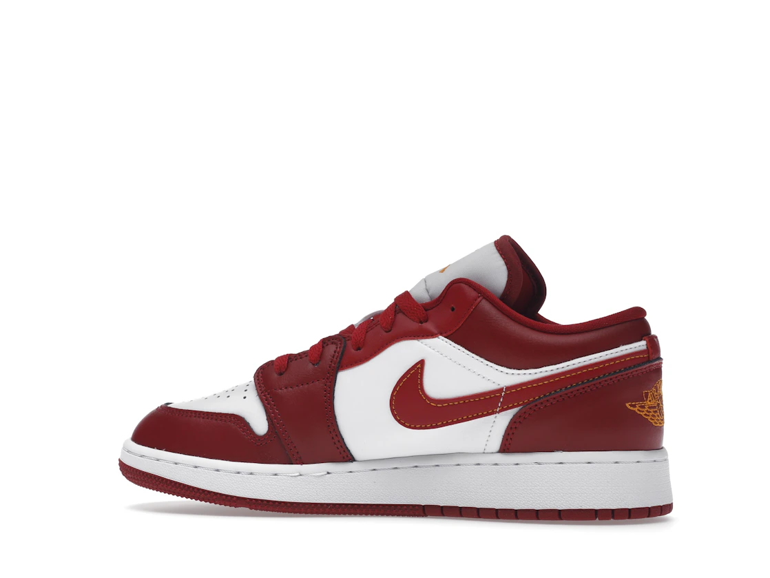 Vue 21 de Jordan 1 Low Cardinal Red (GS)