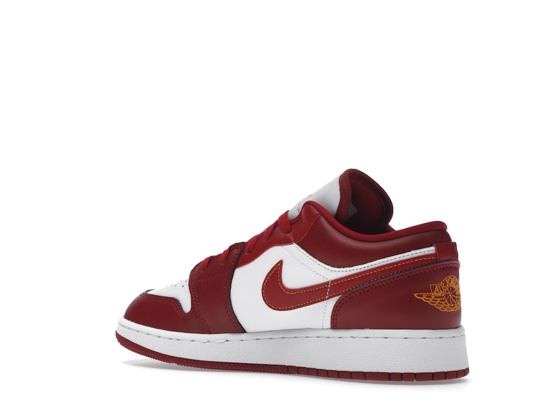Vue 23 de Jordan 1 Low Cardinal Red (GS)