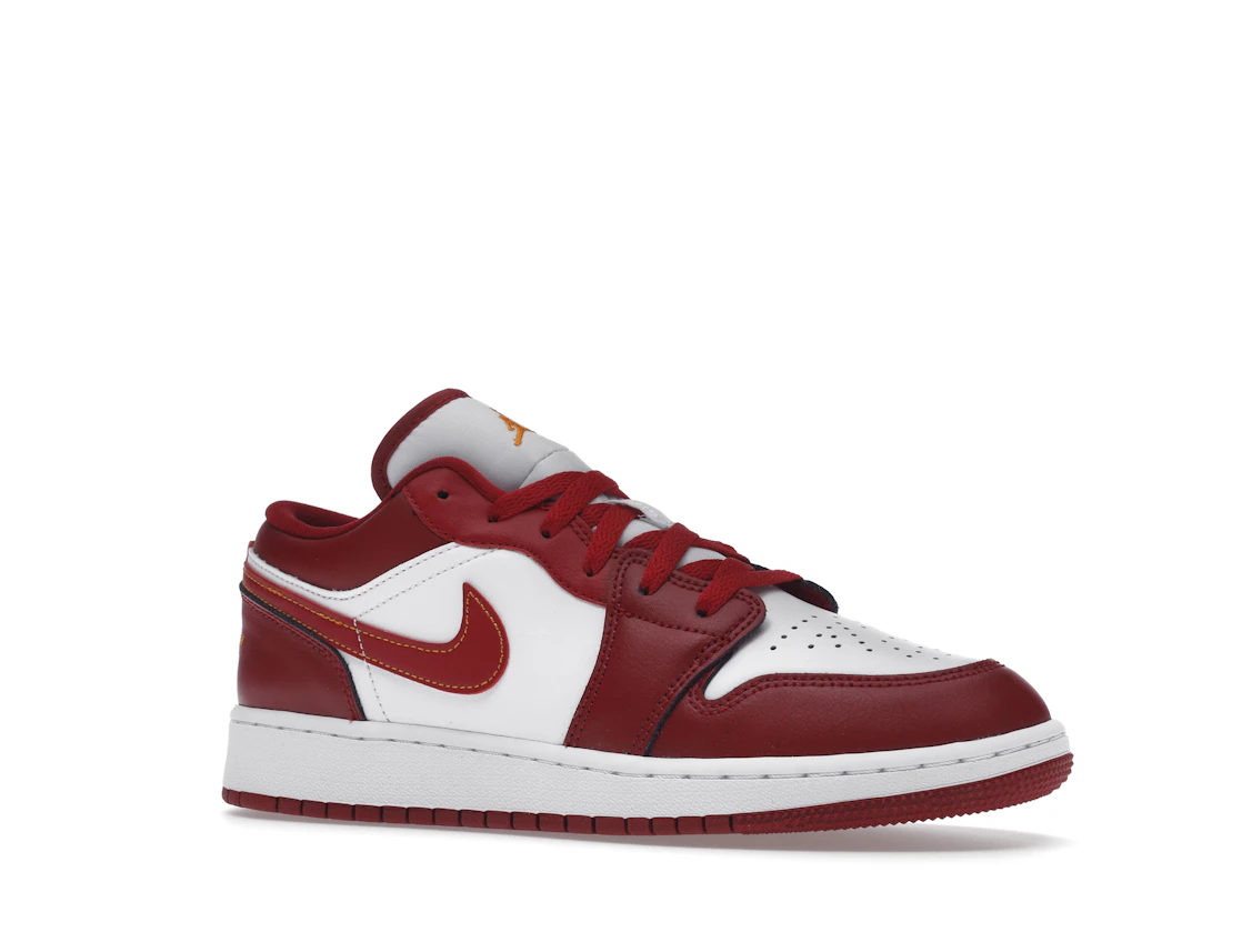 Vue 4 de Jordan 1 Low Cardinal Red (GS)