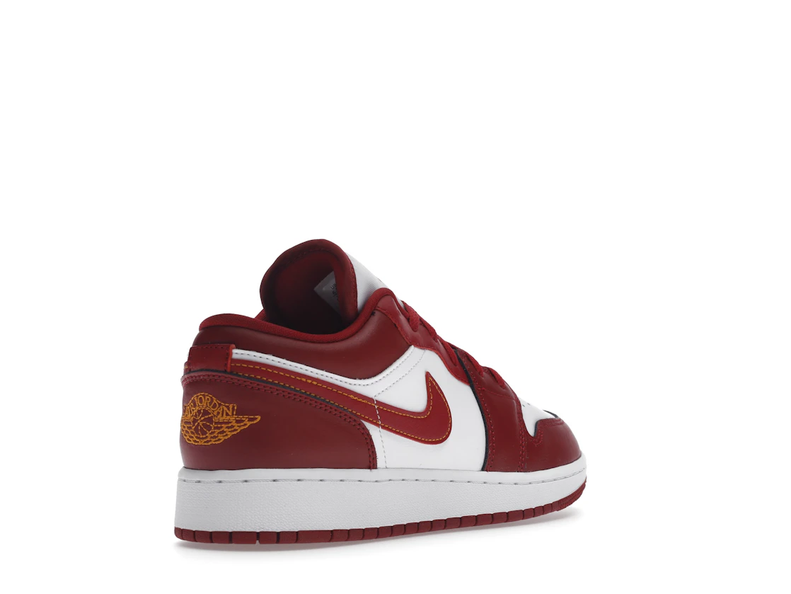 Vue 32 de Jordan 1 Low Cardinal Red (GS)