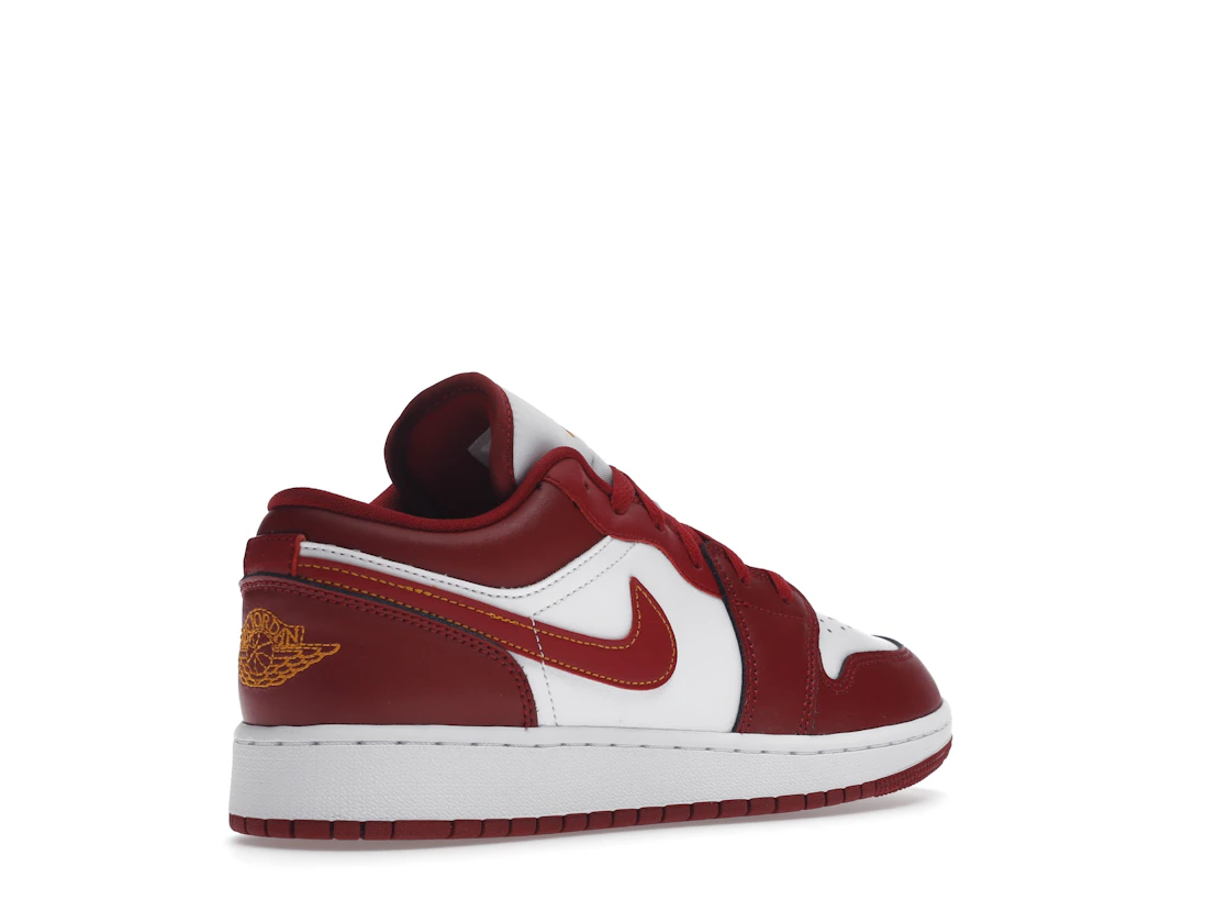 Vue 33 de Jordan 1 Low Cardinal Red (GS)
