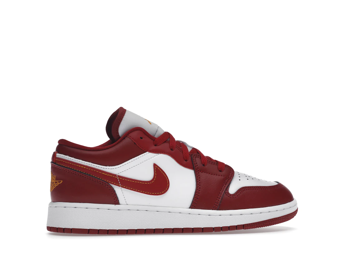 Vue 36 de Jordan 1 Low Cardinal Red (GS)