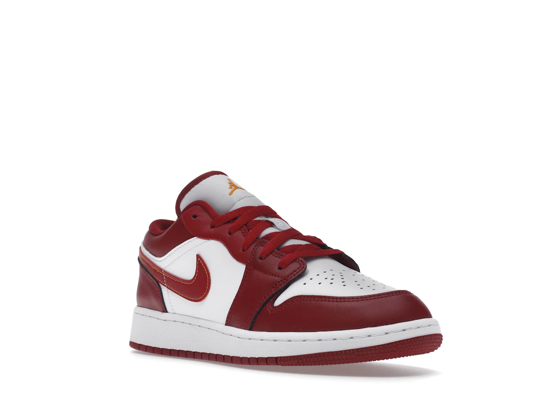 Vue 6 de Jordan 1 Low Cardinal Red (GS)