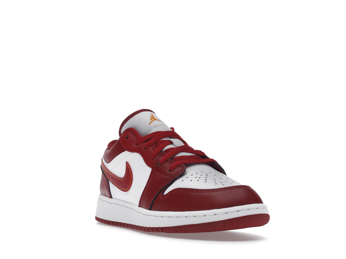 Vue 7 de Jordan 1 Low Cardinal Red (GS)