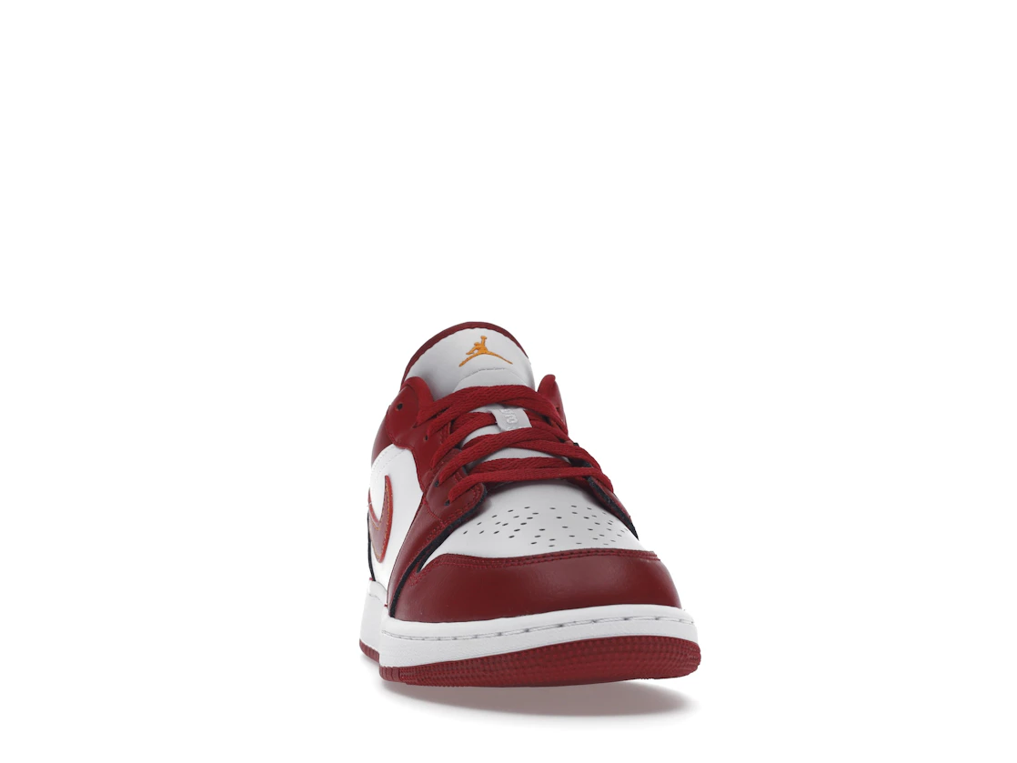 Vue 9 de Jordan 1 Low Cardinal Red (GS)