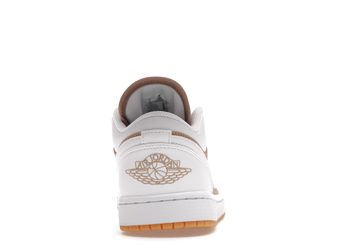 Vue 28 de Jordan 1 Low Gum White