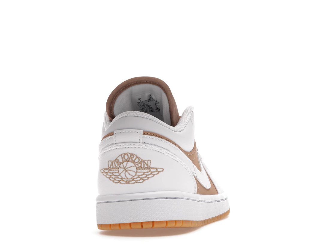 Vue 29 de Jordan 1 Low Gum White