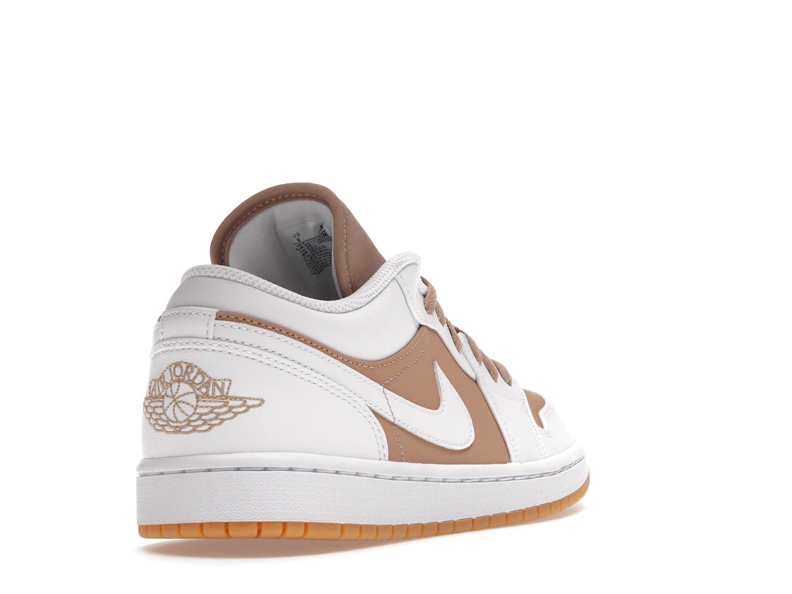 Vue 31 de Jordan 1 Low Gum White
