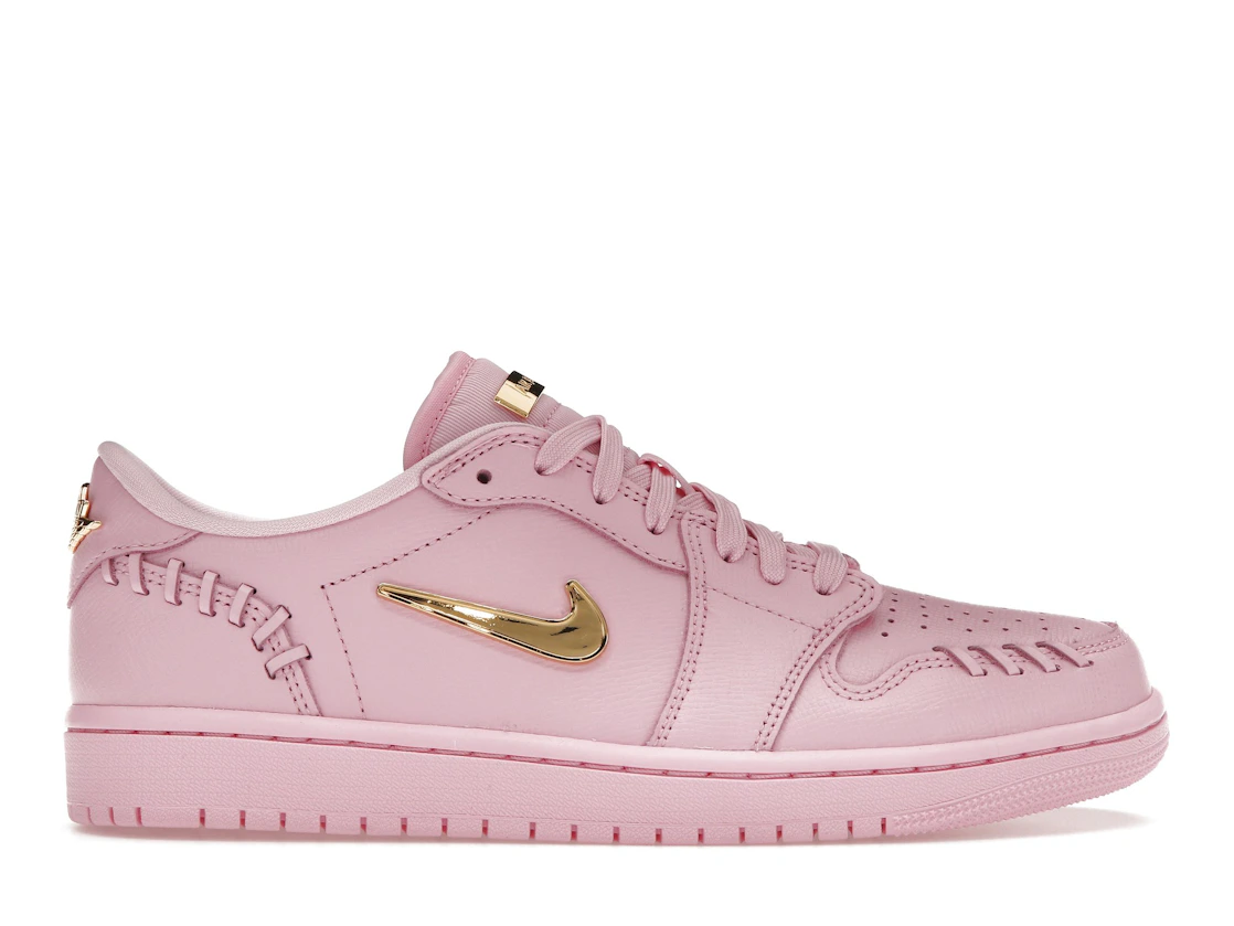 Vue 1 de Jordan 1 Low Method of Make Perfect Pink 