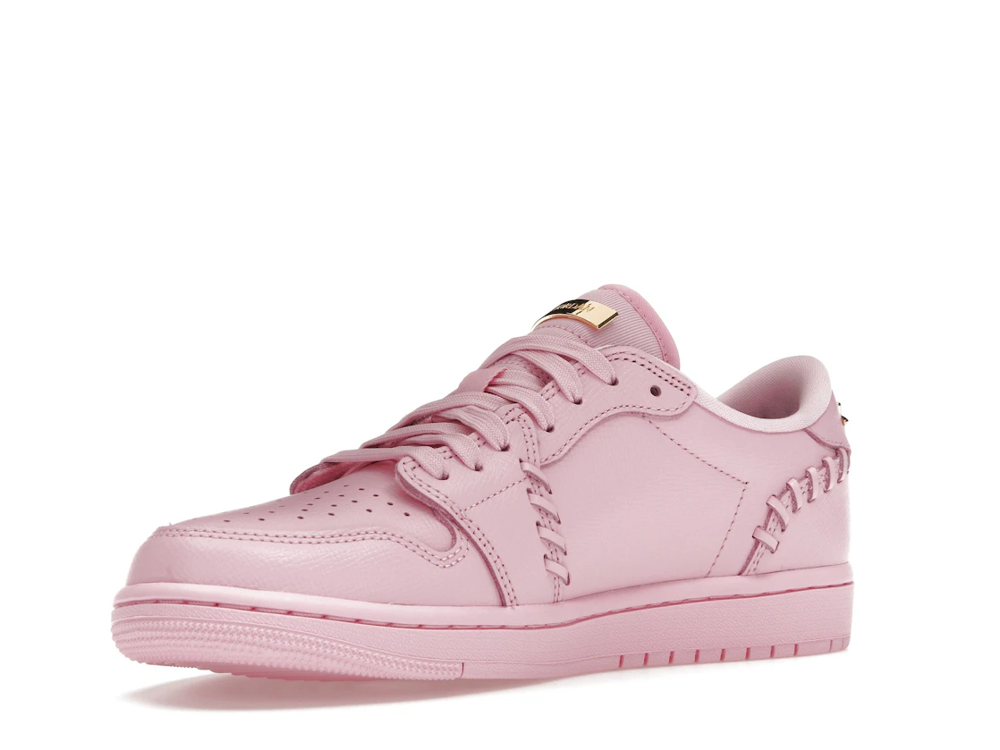 Vue 15 de Jordan 1 Low Method of Make Perfect Pink 
