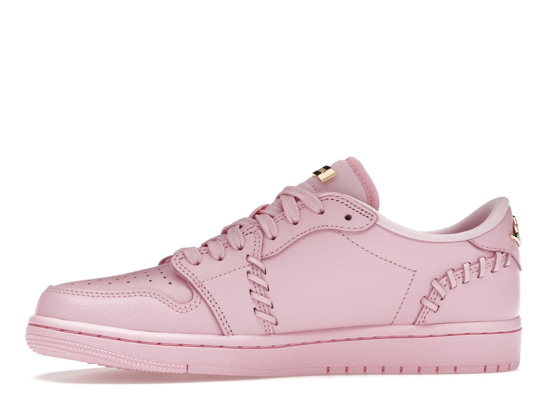 Vue 18 de Jordan 1 Low Method of Make Perfect Pink 