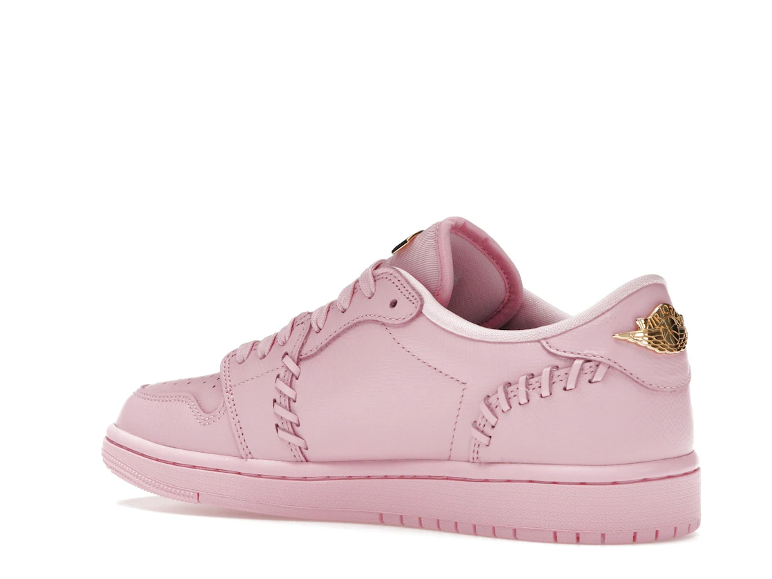 Vue 23 de Jordan 1 Low Method of Make Perfect Pink 