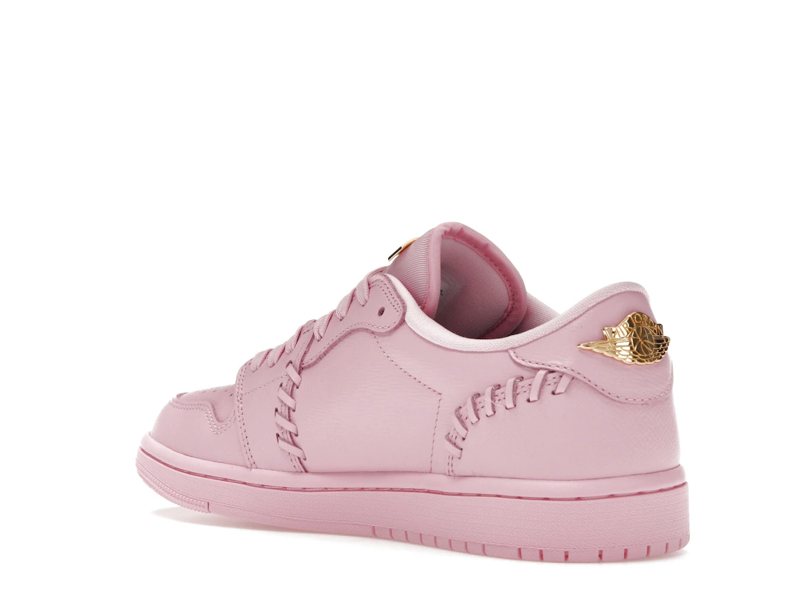Vue 24 de Jordan 1 Low Method of Make Perfect Pink 