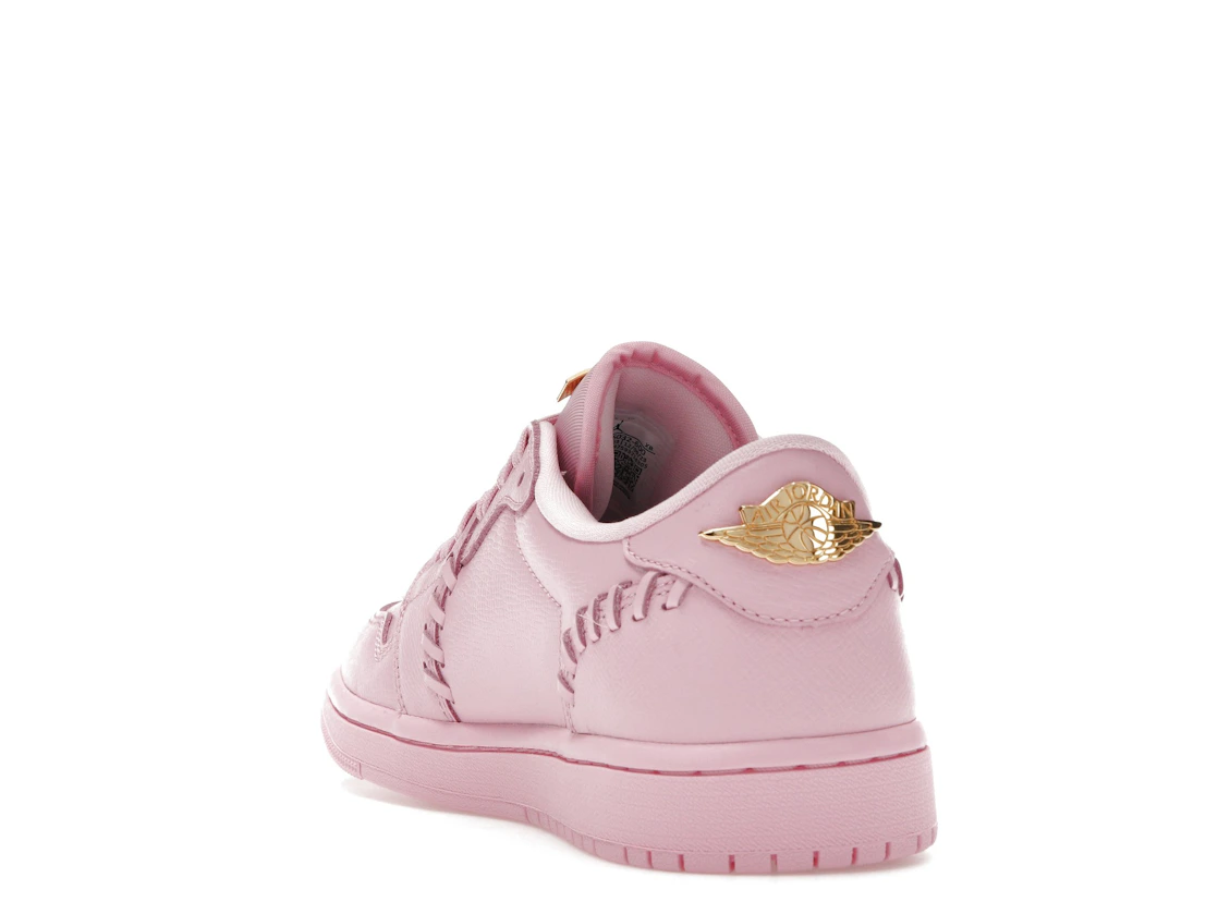 Vue 26 de Jordan 1 Low Method of Make Perfect Pink 