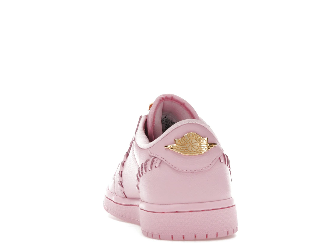 Vue 27 de Jordan 1 Low Method of Make Perfect Pink 