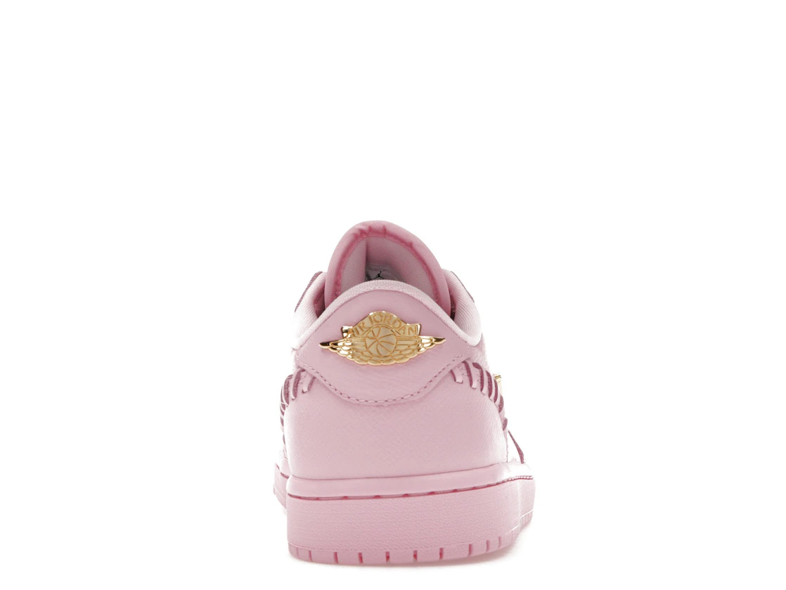 Vue 28 de Jordan 1 Low Method of Make Perfect Pink 