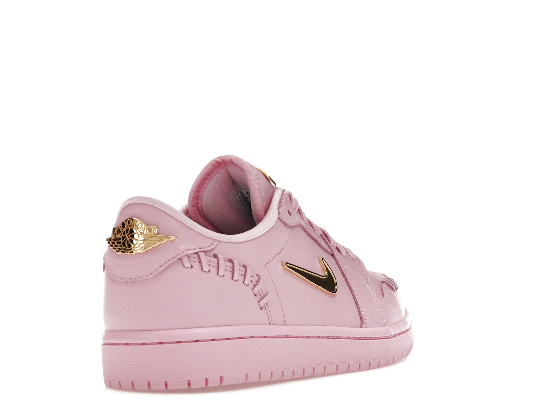 Vue 31 de Jordan 1 Low Method of Make Perfect Pink 
