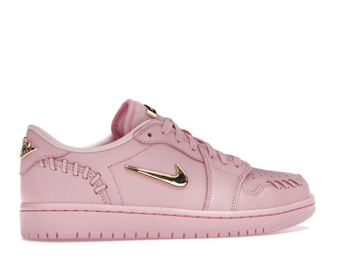 Vue 35 de Jordan 1 Low Method of Make Perfect Pink 