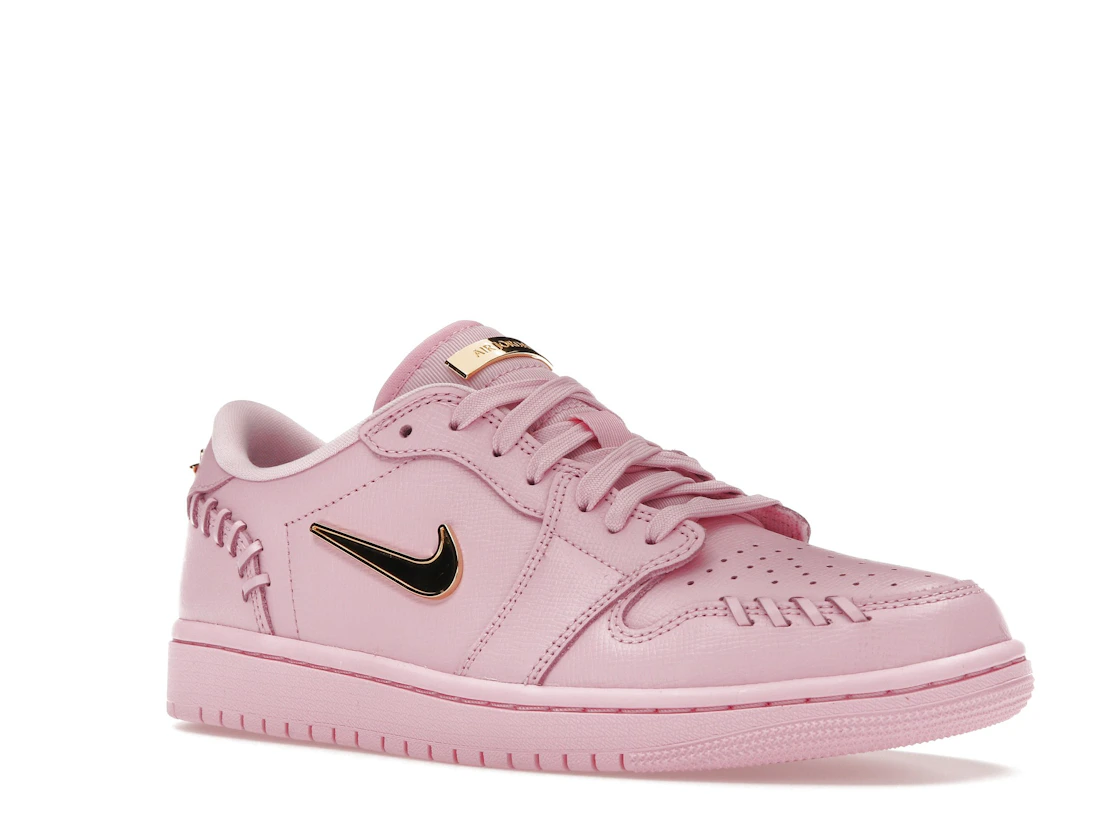 Vue 5 de Jordan 1 Low Method of Make Perfect Pink 
