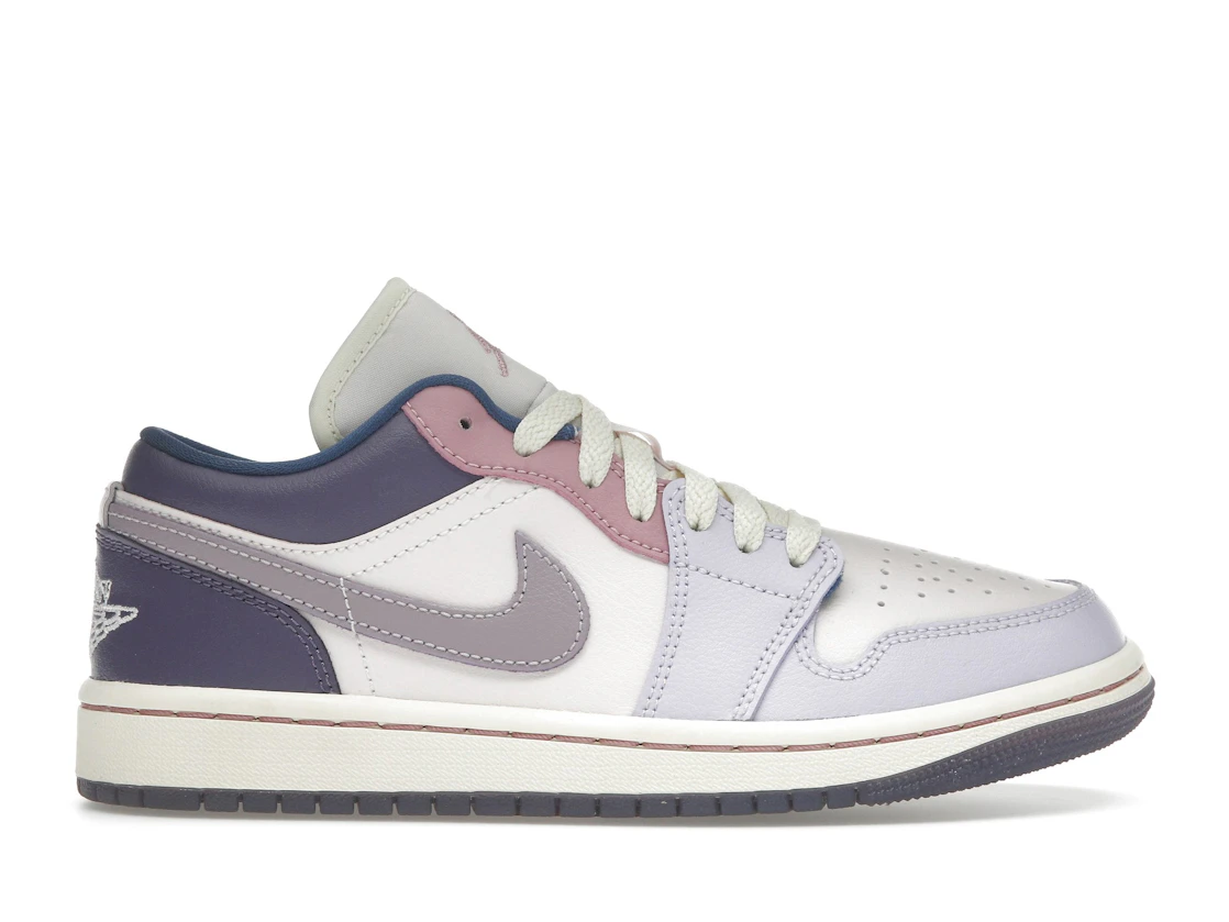 Vue 1 de Jordan 1 Low Pastel Purple 