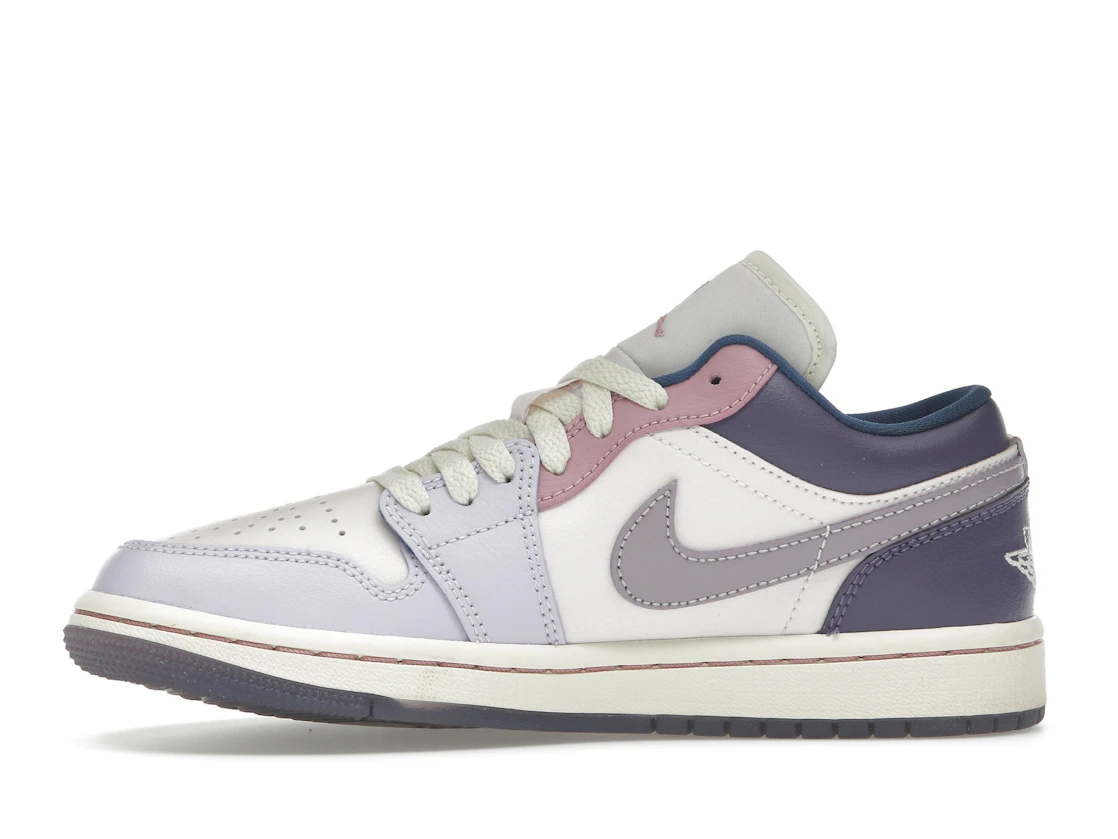 Vue 18 de Jordan 1 Low Pastel Purple 