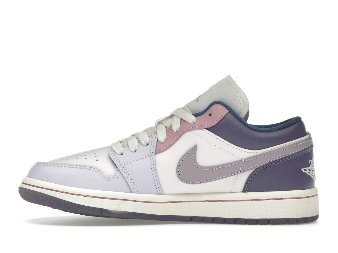 Vue 19 de Jordan 1 Low Pastel Purple 