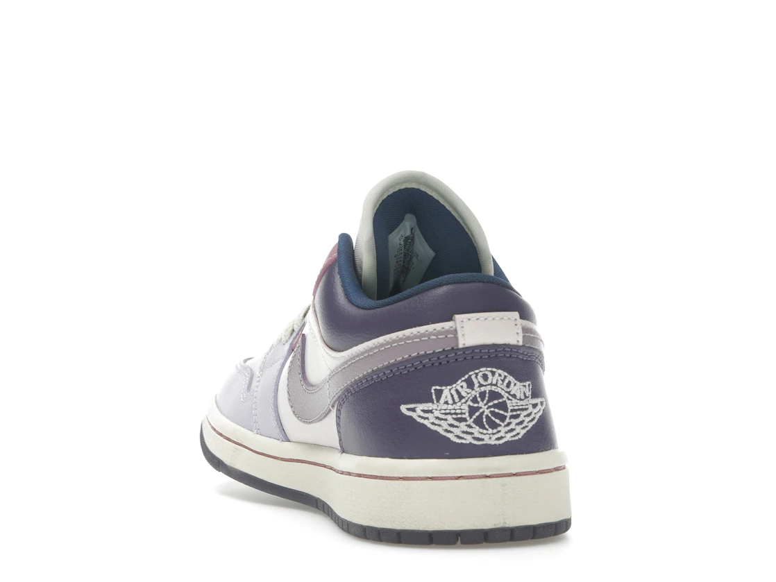 Vue 26 de Jordan 1 Low Pastel Purple 