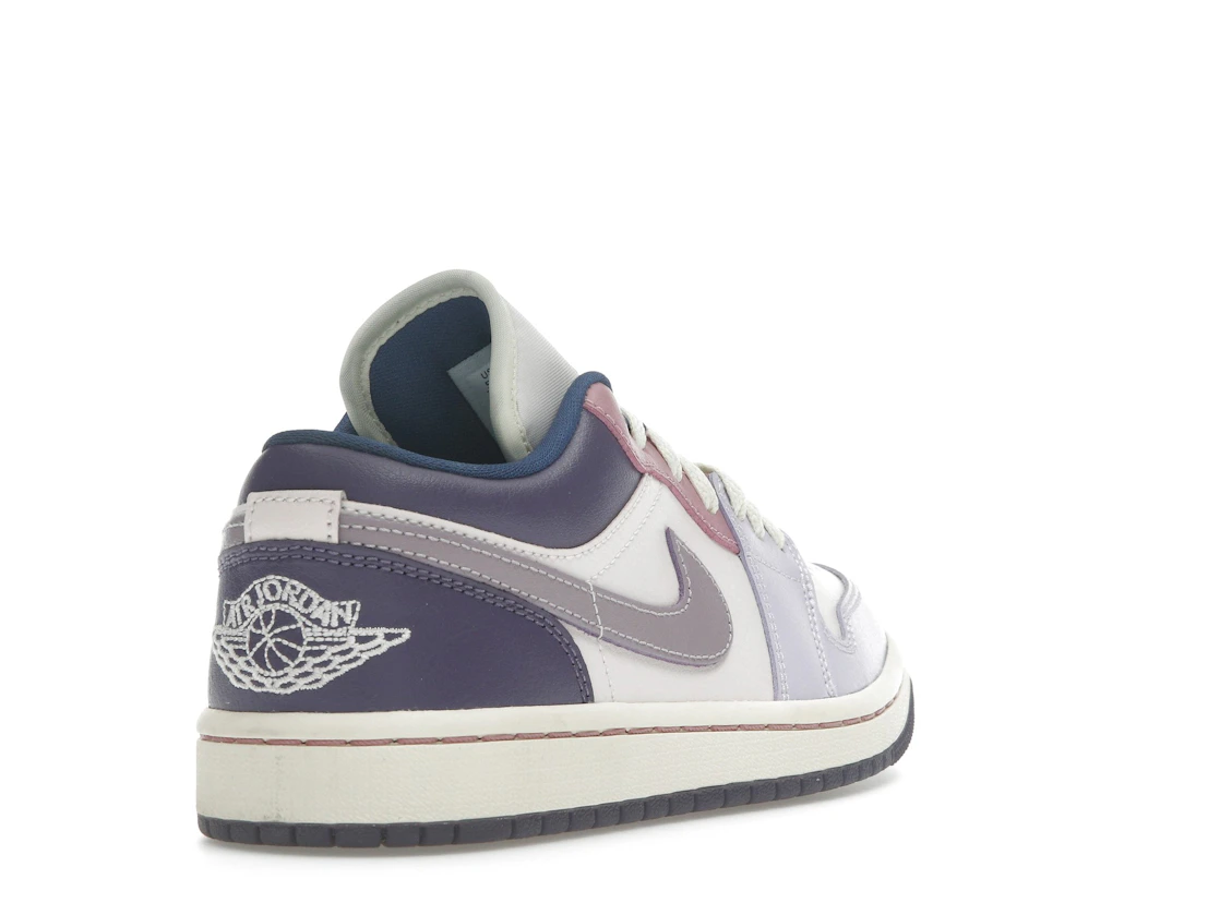 Vue 31 de Jordan 1 Low Pastel Purple 