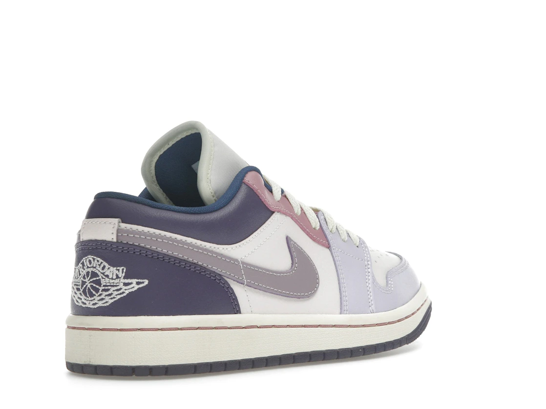 Vue 32 de Jordan 1 Low Pastel Purple 