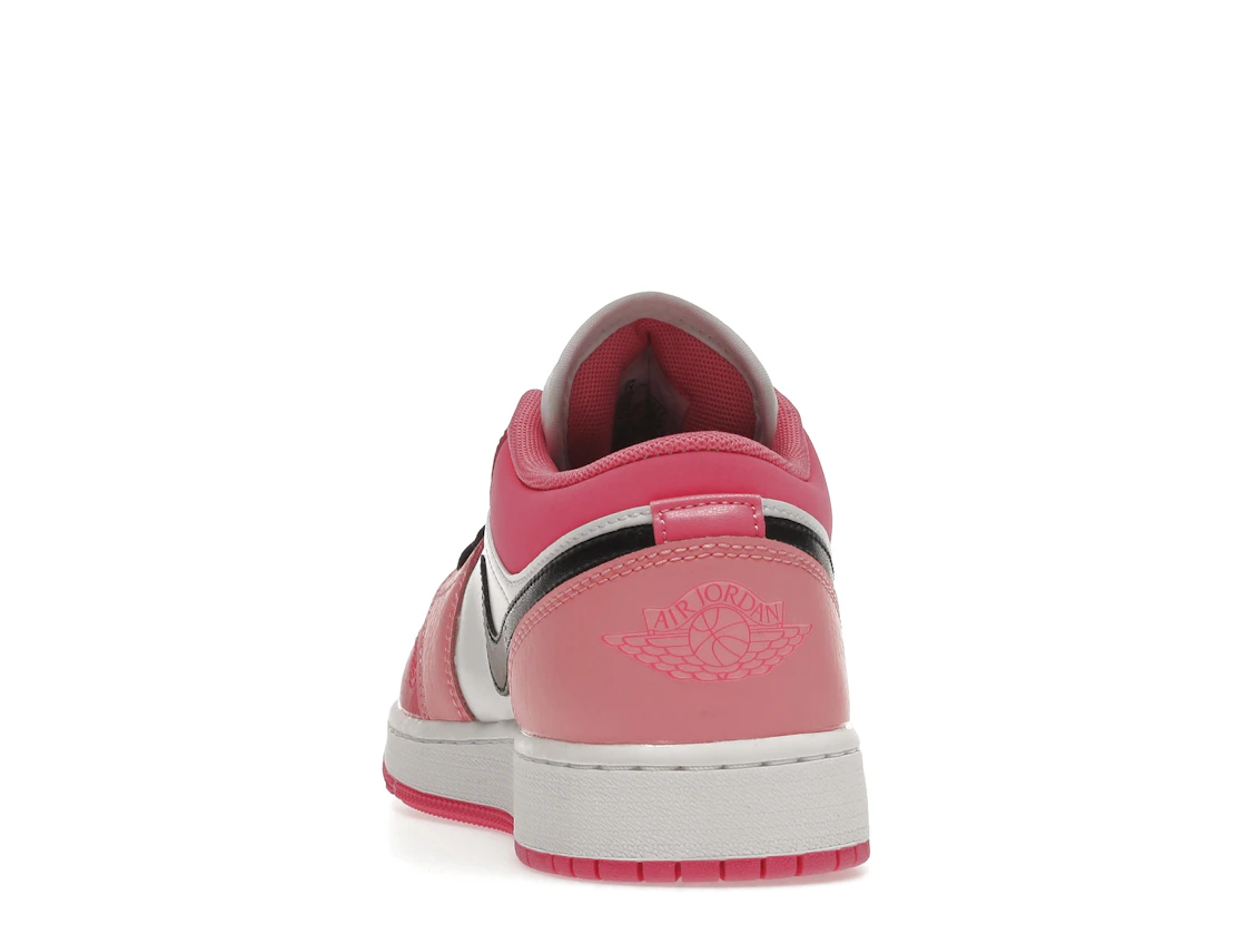 Vue 27 de Jordan 1 Low Pink Red (GS)
