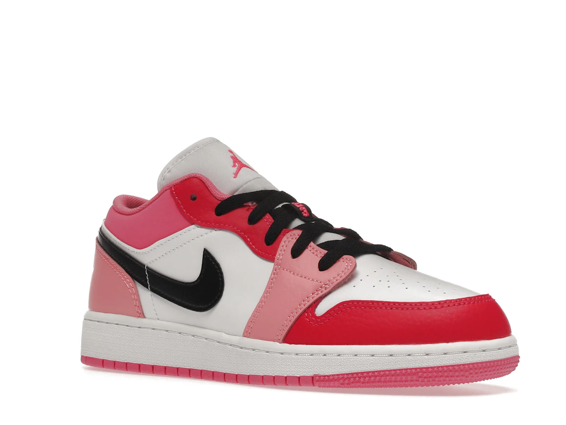 Vue 5 de Jordan 1 Low Pink Red (GS)