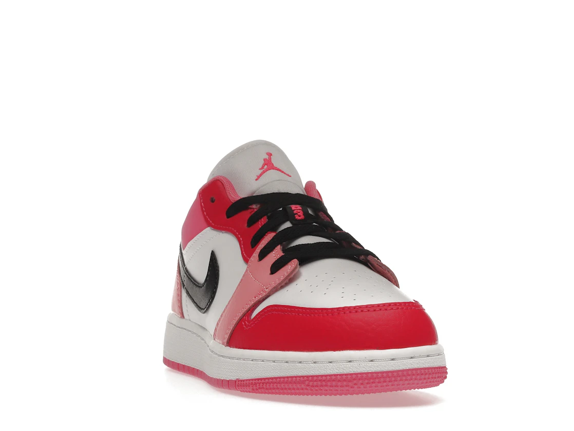 Vue 8 de Jordan 1 Low Pink Red (GS)
