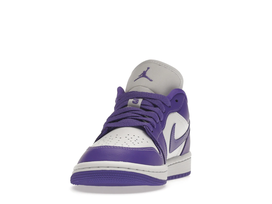 Vue 12 de Jordan 1 Low Psychic Purple 