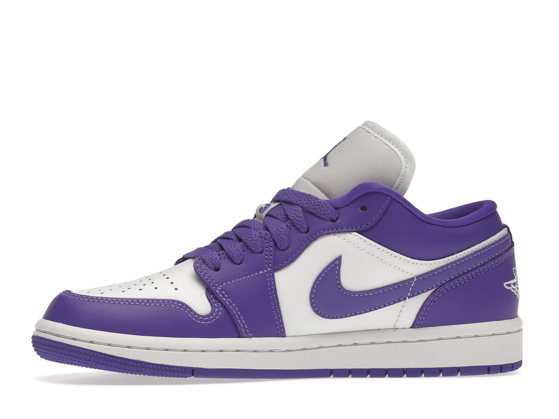 Vue 18 de Jordan 1 Low Psychic Purple 