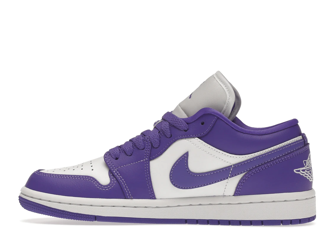 Vue 20 de Jordan 1 Low Psychic Purple 